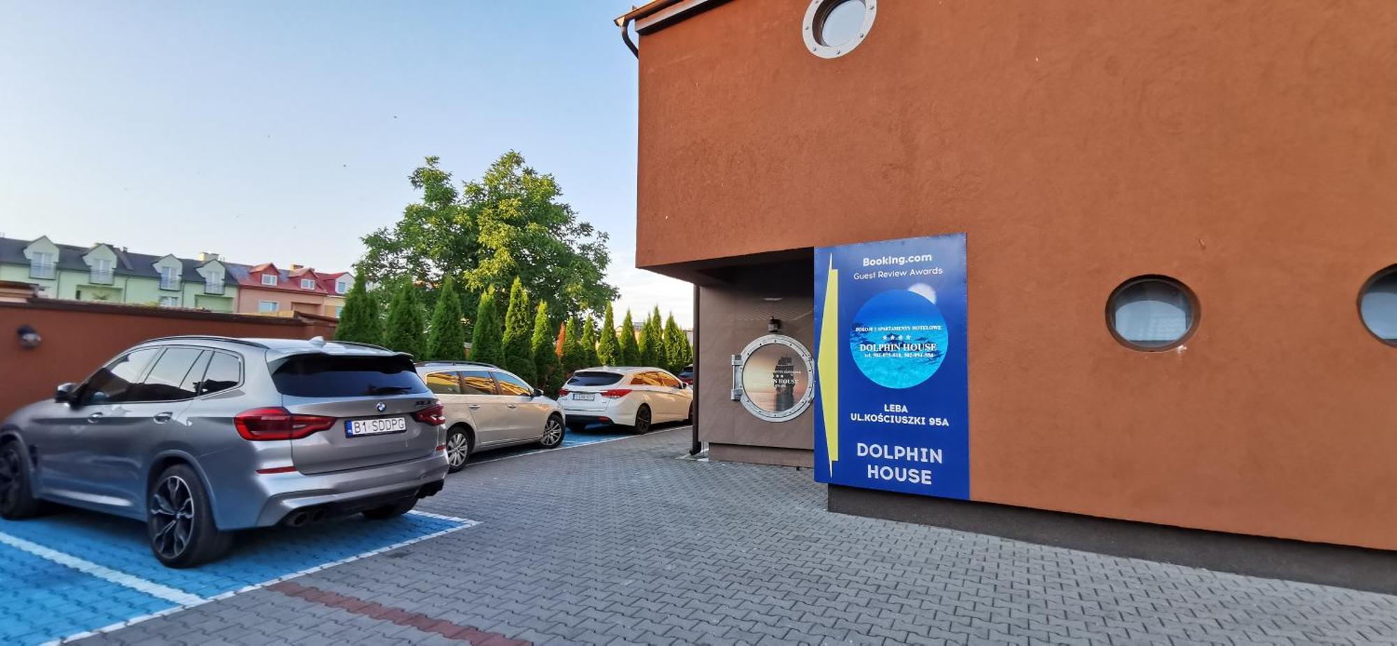 Bed and Breakfast Dolphin House Łeba Exterior foto
